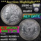 ***Auction Highlight*** 1896-o Morgan Dollar $1 Graded Select Unc by USCG (fc)