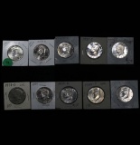 10 Assorted Kennedy Half Dollars 50c