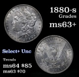 1880-s Morgan Dollar $1 Grades Select+ Unc