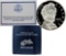 2009-p Abraham Lincoln Proof Commemorative Silver Dollar orig box w/coa