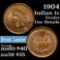 1904 Indian Cent 1c Grades Unc Details