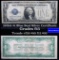 1928A $1 Blue Seal Silver Certificate Sigs Woods/Mellon Grades f+