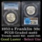 PCGS 1952-s Franklin Half Dollar 50c Graded ms62 by PCGS