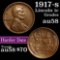 1917-s Lincoln Cent 1c Grades Choice AU/BU Slider