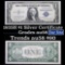 ***Star Note 1935H $1 Blue Seal Silver Certificate Grades Choice AU/BU Slider