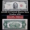 1953B $2 Red Seal United States Note Grades xf+