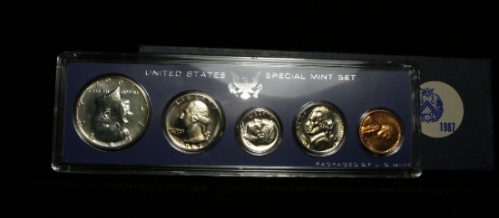 1967 Special Mint Set  40% Silver Half Dollar