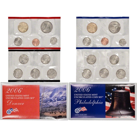2006 20 piece United States Mint Set w/Sacagawea Dollar in the Original Government packaging