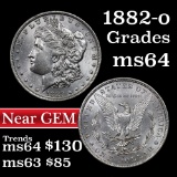 1882-o Morgan Dollar $1 Grades Choice Unc