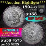 ***Auction Highlight*** 1894-o Morgan Dollar $1 Graded Choice AU/BU Slider by USCG (fc)