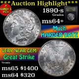***Auction Highlight*** 1890-s Morgan Dollar $1 Graded Choice+ Unc by USCG (fc)