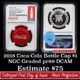 NGC 2018 Fiji Coca Cola Bottle Cap Graded pr69 DCAM by NGC