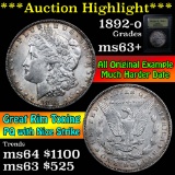 ***Auction Highlight*** 1892-o Morgan Dollar $1 Graded Select+ Unc by USCG (fc)