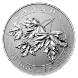2015 $10 fine silver Maple Leaf coin Royal Canadian Mint