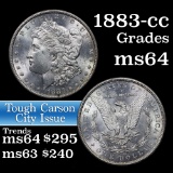 1883-cc Morgan Dollar $1 Grades Choice Unc