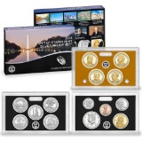 Hard to get, low mintage 2013 US Mint Silver Proof Set - 14 pcs, about 1 1/2 ounces of pure silver
