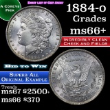 1884-o Morgan Dollar $1 Grades GEM++ Unc