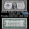 1928A $1 Blue Seal Silver Certificate Sigs Woods/Mellon Grades vf++ (fc)