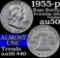 1955-p Bugs Bunny Franklin Half Dollar 50c Grades AU, Almost Unc