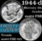 1944-d Mercury Dime 10c Grades Choice Unc FSB