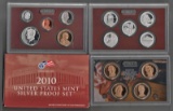 2010 United States Silver Proof Set - 14 pc set, about 1 1/2 ounces of pure silver