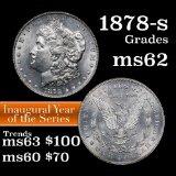 1878-s Morgan Dollar $1 Grades Select Unc