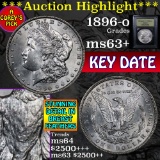 ***Auction Highlight*** 1896-o Morgan Dollar $1 Graded Select+ Unc by USCG (fc)