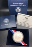 2011-s Medal of Honor Uncirculated Commem Silver Dollar