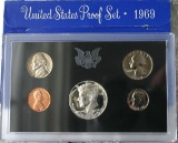1969 United States Mint Proof Set