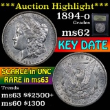 ***Auction Highlight*** 1894-o Morgan Dollar $1 Graded Select Unc by USCG (fc)