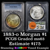 1883-o Morgan Dollar $1 Graded ms63 by PCGS