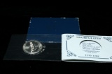 1982-d George Washington Silver Uncirculated Commemorative 50c orig box w/coa