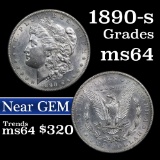 1890-s Morgan Dollar $1 Grades Choice Unc