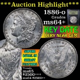 ***Auction Highlight*** 1886-o Morgan Dollar $1 Graded Choice+ Unc by USCG (fc)