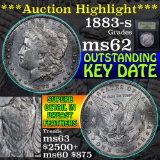 ***Auction Highlight*** 1883-s Morgan Dollar $1 Graded Select Unc by USCG (fc)