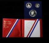 1776-1976 Bicentennial Silver 3 piece Proof set