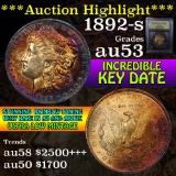 ***Auction Highlight*** 1892-s Morgan Dollar $1 Graded Select AU by USCG (fc)