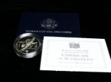 1994-p World Cup Proof Commemorative Half Dollar 50c orig packaging w/coa