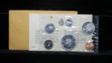 1964 Canadian proof set, 6 coins