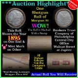 ***Auction Highlight*** Morgan dollar roll ends 1895 & 's', Better than average circ (fc)