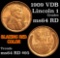 1909 VDB Lincoln Cent 1c Grades Choice Unc RD