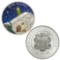 2011 5 Diners Bon Nadal - Sterling Silver Coin