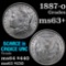 1887-o Morgan Dollar $1 Grades Select+ Unc