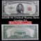 1953B $5 Red Seal United States Note Grades f+