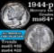 1944-p Mercury Dime 10c Grades Choice+ Unc