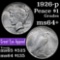 1926-p Peace Dollar $1 Grades Choice+ Unc