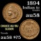 1894 Indian Cent 1c Grades Choice AU/BU Slider