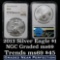 2013 Silver Eagle Dollar $1 Graded ms69 by NGC