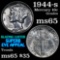 1944-s Mercury Dime 10c Grades GEM Unc