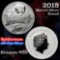 2018 Spiderman Silver Round .999 Fine Silver 1 oz. Marvel Silver Round $1 Grades ms70, Perfection